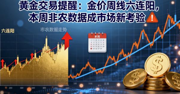 现货黄金突破3800美元续破历史新高：金价周线六连阳，本周非农数据成市场新考验