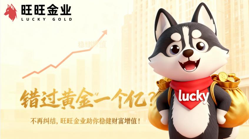错过黄金“一个亿”?不再纠结,旺旺金业助你稳健财富增值!