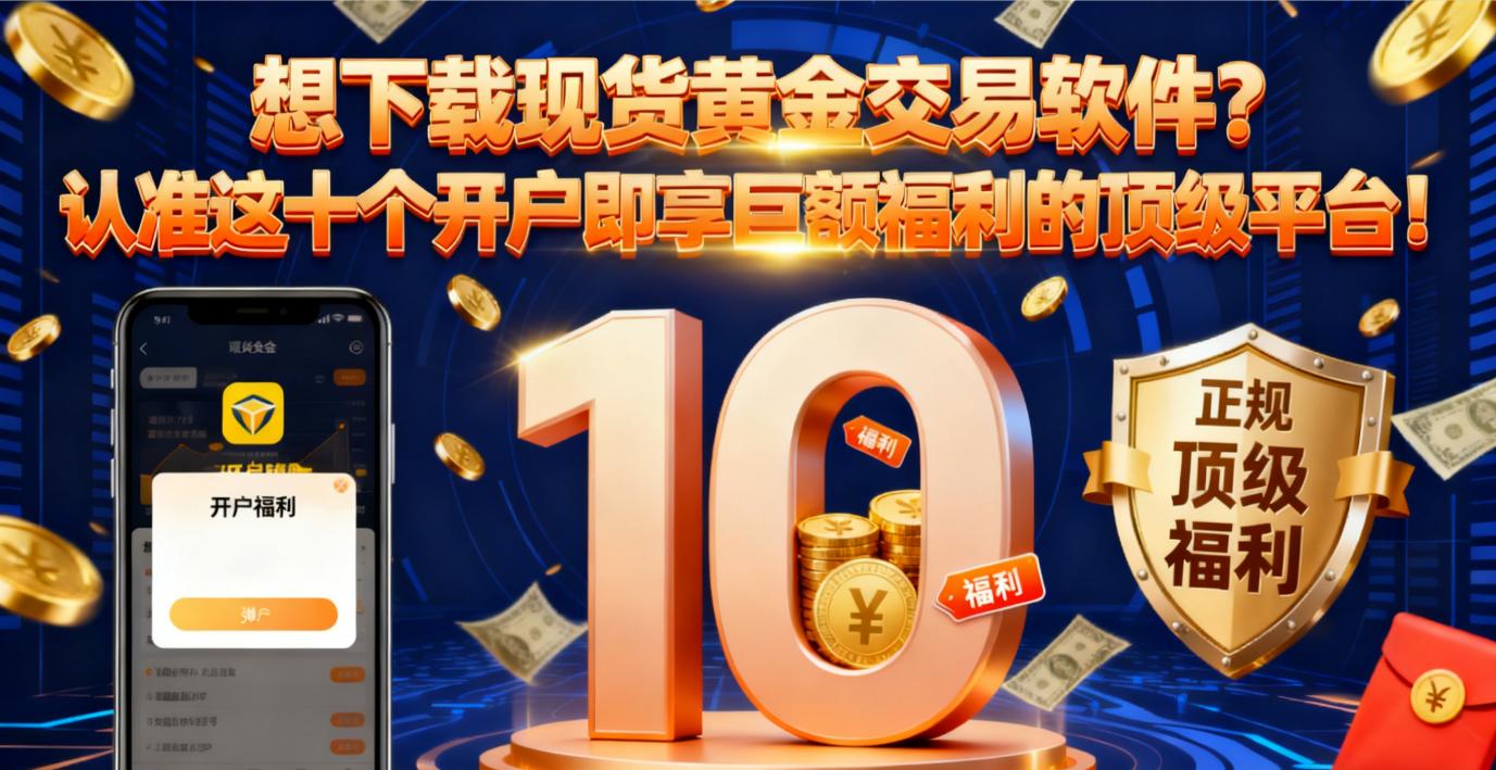 <strong>现货黄金交易软件哪家好？认准这十个开户即享巨额福利的顶级平台!</strong>